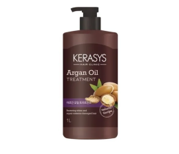 Kerasys Argan Oil Treatment - Máscara de Nutrição Profissional 1000ml - Embalagem Antiga