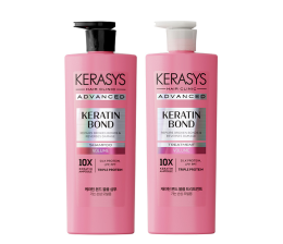 Kerasys Keratin Bond Volume Kit (Shampoo 600ml e Tratamento 600ml)