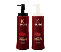Kerasys - Kit Oriental Premium Red Camellia Oil EX Duo Pro (Shampoo 600ml + Condicionador 600ml)