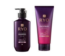 Ryo- Hair Loss Expert Care 9EX -Dry Scalp Shampoo 400ml + Deep Nutrition Mask 330ml