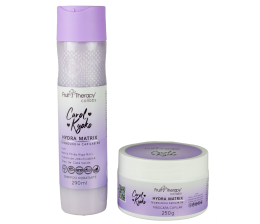 Carol Kyoko + Left Cosméticos - Hydra Matrix - Shampoo Hidratante 290ml + Máscara 250ml