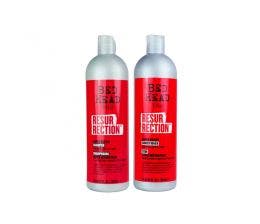 Bed Head Resurrection - Shampoo + Condicionador para Cabelos Danificados 750ml 