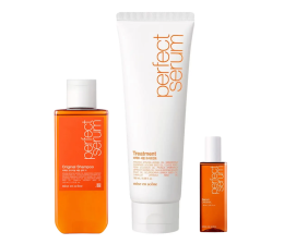Mise en Scène - Perfect Serum Trio (Shampoo 140ml + Máscara 180ml + Serum 30ml)