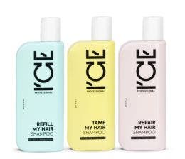 Ice Professional EE - Cronograma Capilar Shampoos  3x250ml (Tame, Repair e Refill)