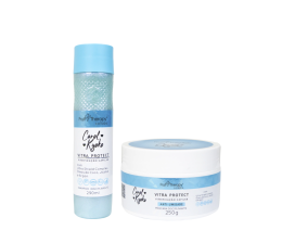 Carol Kyoko + Left Cosméticos - Kit Vitra Protect - Shampoo 290ml + Máscara 250g